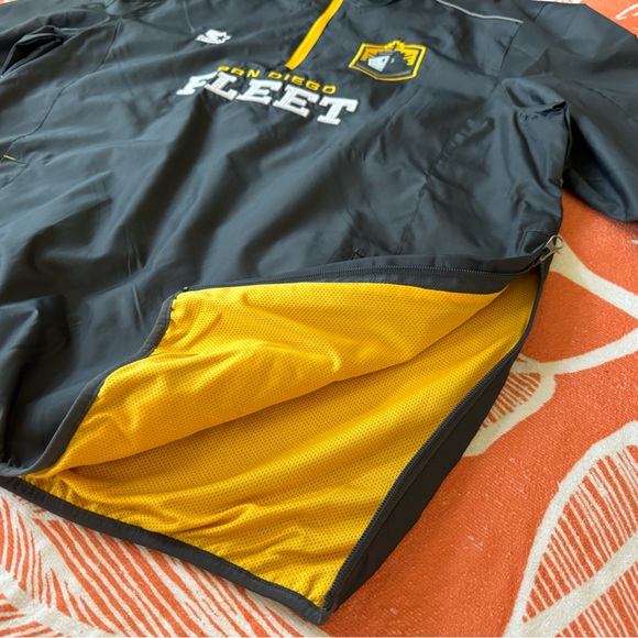 San Diego Fleet STARTER Quarter Zip Jacket - Picture 2 of 12